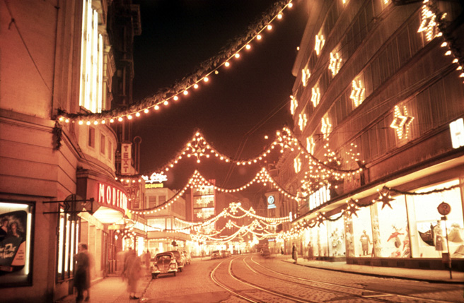 G01-Weihnachtsbeleuchtung, Wall - 1956